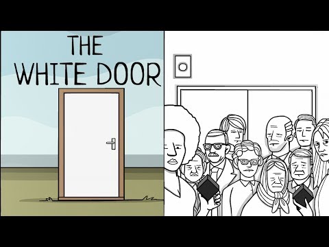 Видео: СЕКРЕТНЫЕ КОНЦОВКИ + ВСЕ ДОСТИЖЕНИЯ ★ The White Door