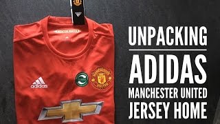 Adidas Manchester United Jersey Home Kit | UNPACKING | Season 2016/17 | HD