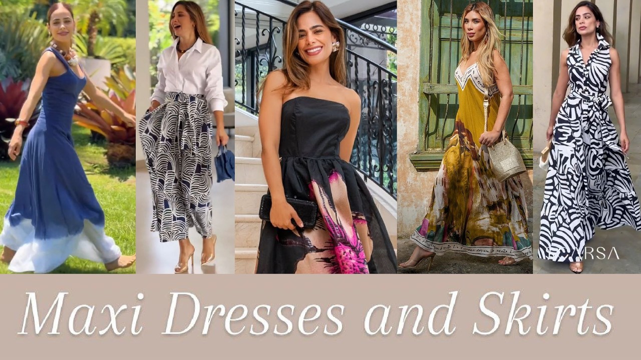 New Maxi Dresses and Skirts by Scarsa | February 2026 Collection