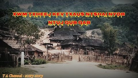 Xwm txheej kev txaus ntshai # scary story # dab deeg dab 05-29-2023