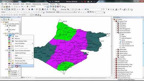 Tutorial membuat Peta Elevasi mengunakan metode interpolasi