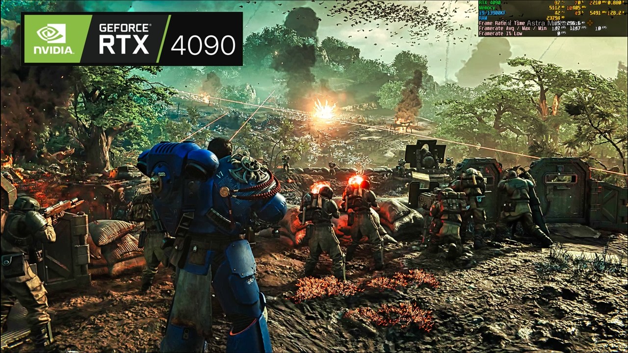 Warhammer 40K: Space Marine 2 Full Game Walkthrough - RTX 4090 24GB i9 ...