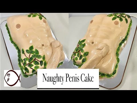 HOW TO MAKE A PENIS CAKE 