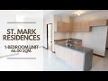 1bedroom corner unit walkthrough at st mark residences  for more details 639064566973