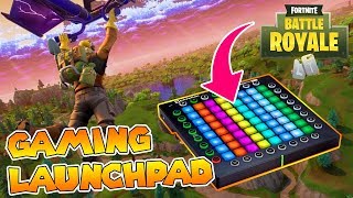 Playing FORTNITE with a Launchpad // Using Launchpad as a Games Controller screenshot 5