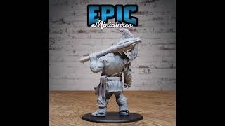 Ocean Giant | DnD Miniature | Tabletop Game Miniatures | 3D Model STL FILE | RPG DnDminis