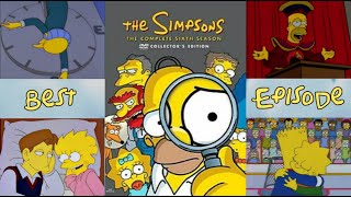 Best Episode of Simpsons Season 6