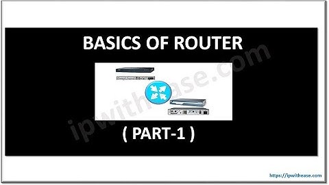 Basics of Router (Part 1) - Introduction #routing #networkengineer #ccna #routingandswitching