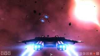 Limit Theory Protoype gameplay - How not to use speed gates.