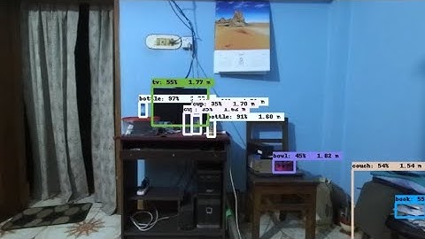 GPU based Object Detection with 3D Stereo ZED camera using Tensorflow