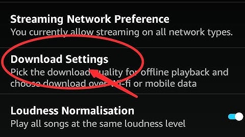 How to check download setting in Amazon music, Amazon music me download setting kaise check kare
