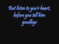 Listen To Your Heart (lyrics)
