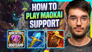LEARN HOW TO PLAY MAOKAI SUPPORT LIKE A PRO! - FNC Hylissang Plays Maokai Support vs Nautilus! |