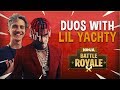 Ninja Plays Duos With Lil Yachty - Fortnite Battle Royale Gameplay