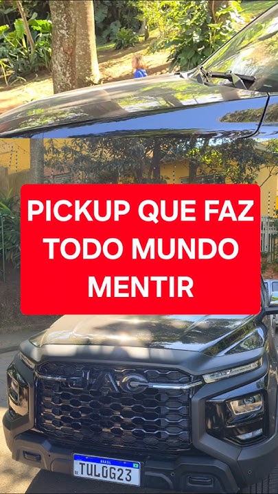 A PICKUP MAIS LINDA DA ATUALIDADE #shorts