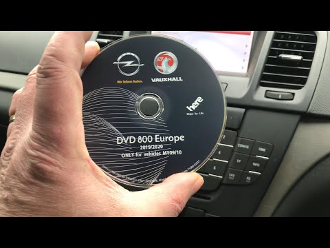 Vauxhall Insignia DVD800 Map Update - YouTube