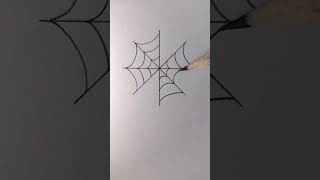 drawing a spider 🕷️🕸️ with four lines // Peruvian art 🇵🇪//