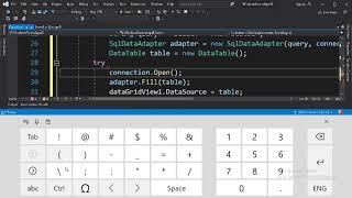 Database sql server with c# part 1