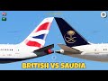 British airways vs saudia comparison 2024  vs 