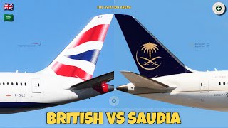 British Airways Vs Saudia Comparison 2024! 🇬🇧 Vs 🇸🇦
