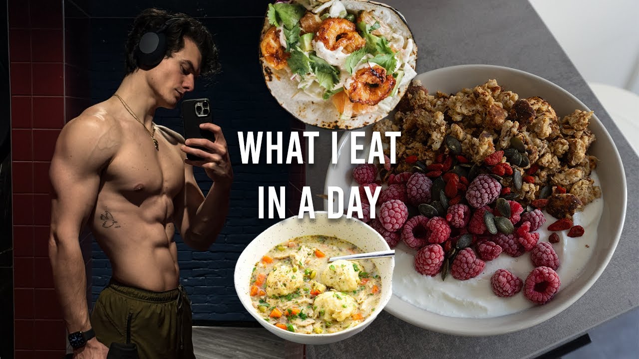 WHAT I EAT IN A DAY | Das esse ich als Male Model (2.278 kcal & 194g Protein)