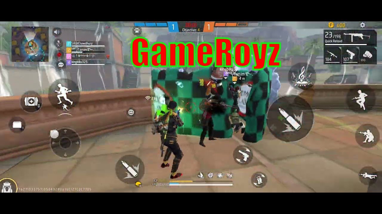 FreeFire CS Rank GamePlay On Random Player - YouTube
