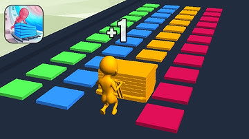 Top Satisfying Mobile Game Stack Colors! New Gameplay All Levels Walkthrough Big Update Max Skills