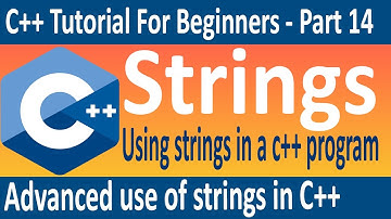 c++ strings | using c++ strings | c++ string array | append in c++| C++ Programming Tutorial # 14