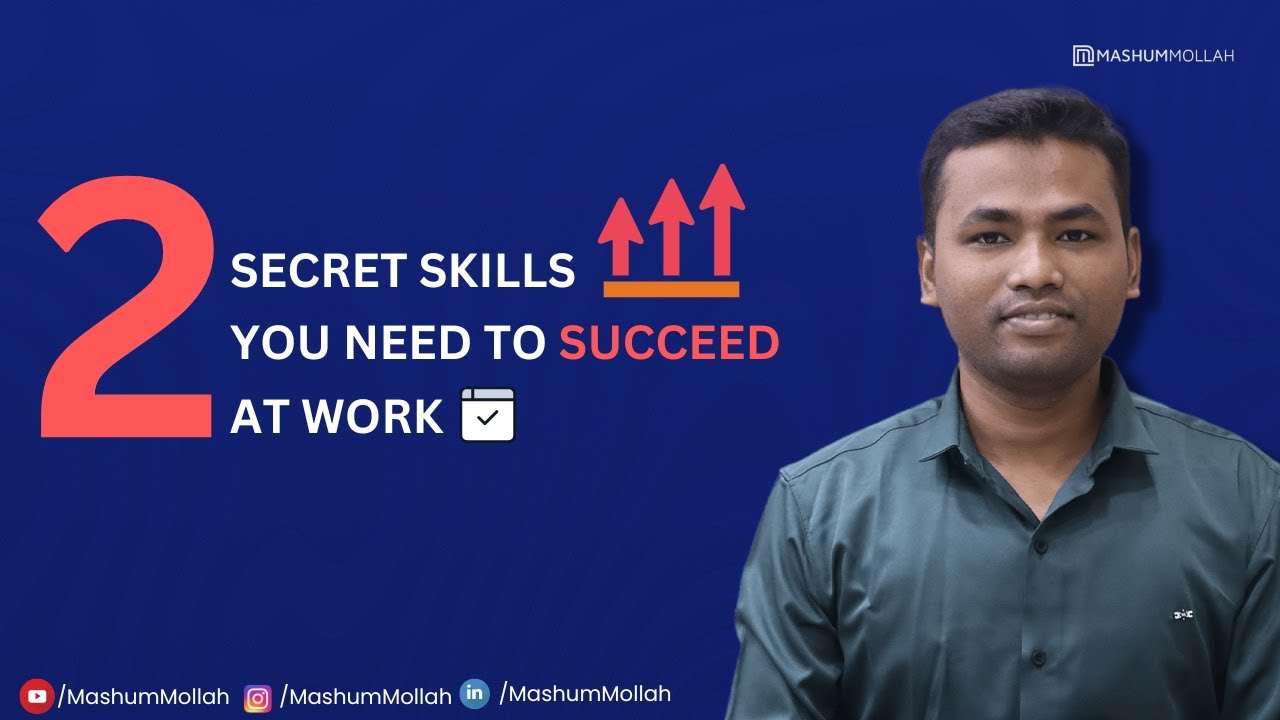 2 Secret Skills You Need To Succeed At Work - YouTube