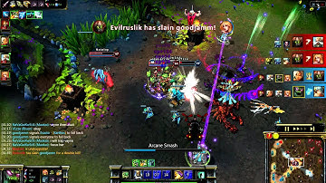 League of Legends Maokai Quadra kill @ Ranked Game HD