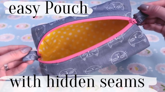 EASY Back-To-School Pencil Pouch! (Beginner Sewing Tutorial!) 