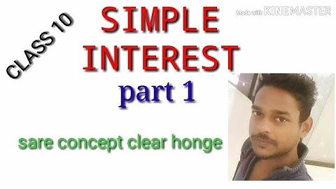 Simple interest class 10 Wbbse board in hindi