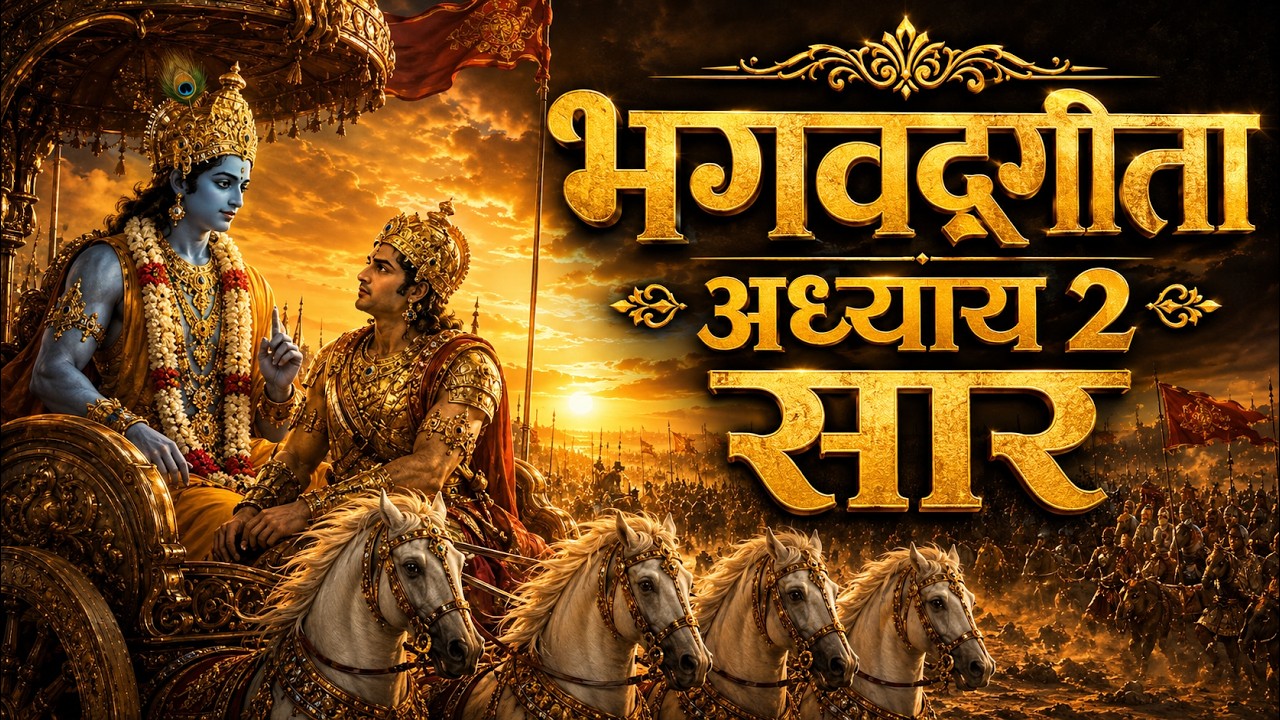 Chapter 2 Hindi  Summary | मृत्यु अंत नहीं है, कर्म ही जीवन का धर्म है