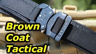 Brown Coat Tactical’s EDC Belt: Exceptional Quality