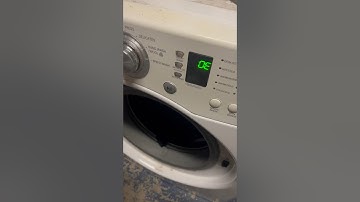🛠️ “OE” error on LG washer: Drain pump problems!