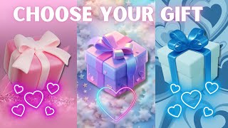 choose your gift 🎁🌈🤢 3 gift box challenge 😜 | pink, rainbow, blue #gift #giftbox