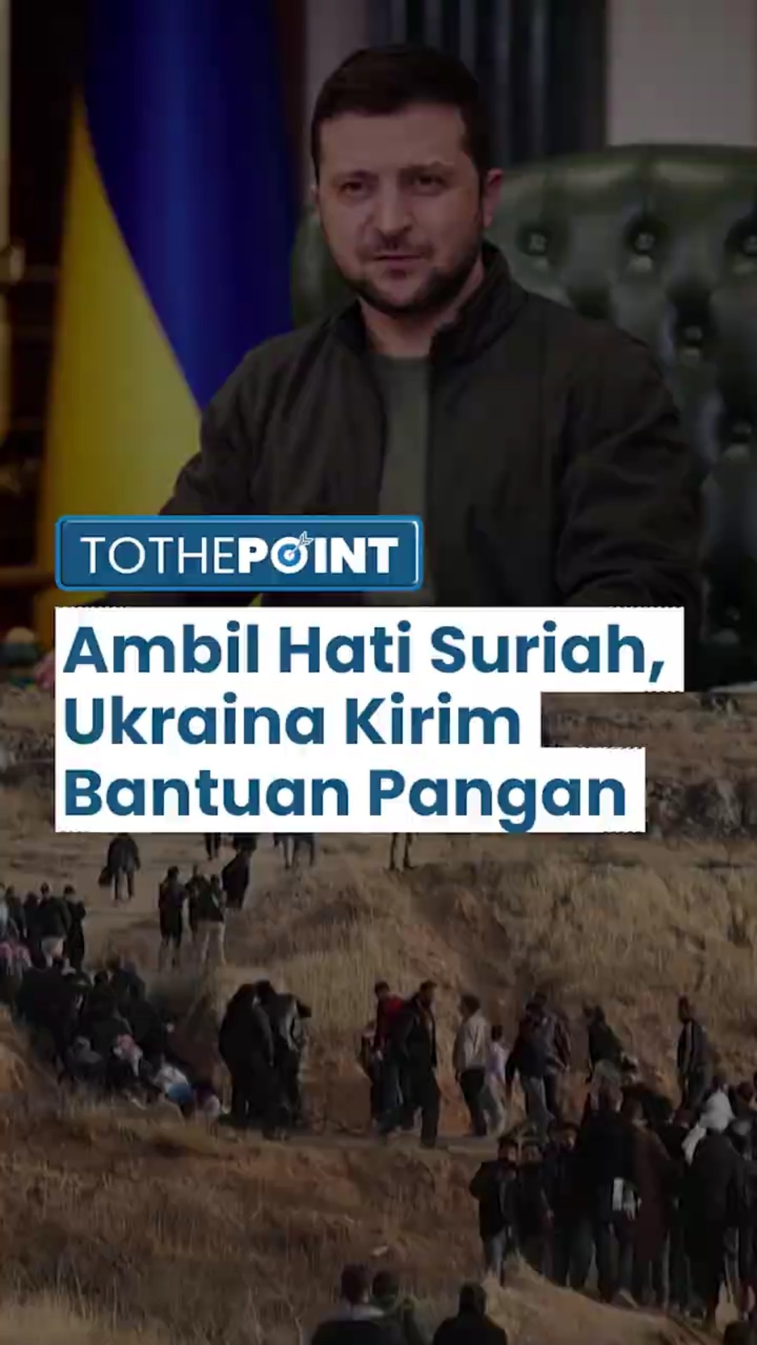 Tak Lagi Terima Ekspor Gandum dari Rusia, Ukraina Kirim Bantuan Pangan ke Suriah, Upaya Ambil Hati?