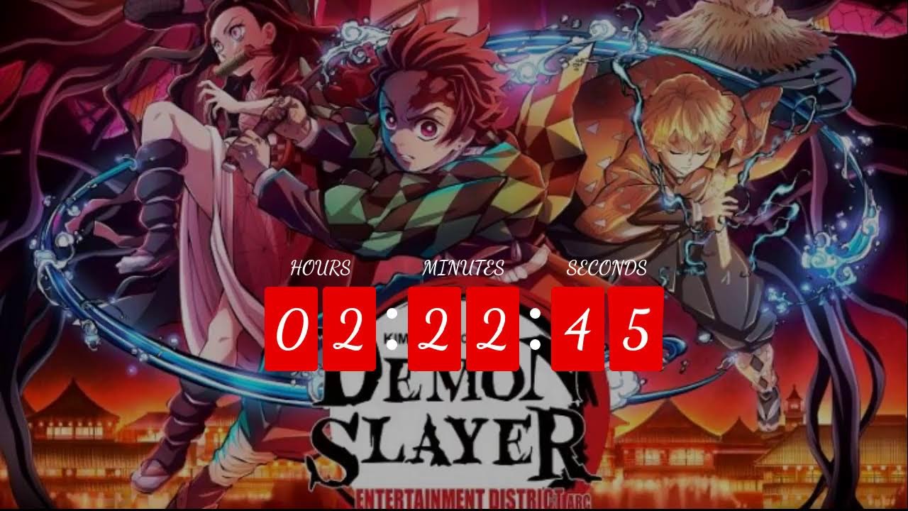 Demon Slayer Season 2 Episode 1 Release Live Countdown