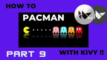 How to make Pacman Game with Kivy/kivyMD ? Part 9: Ghost Tag Team