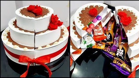 DIY - Cake Explosion Box Tutorial | How to Make Cake Explosion Box | 3R Craft Planet