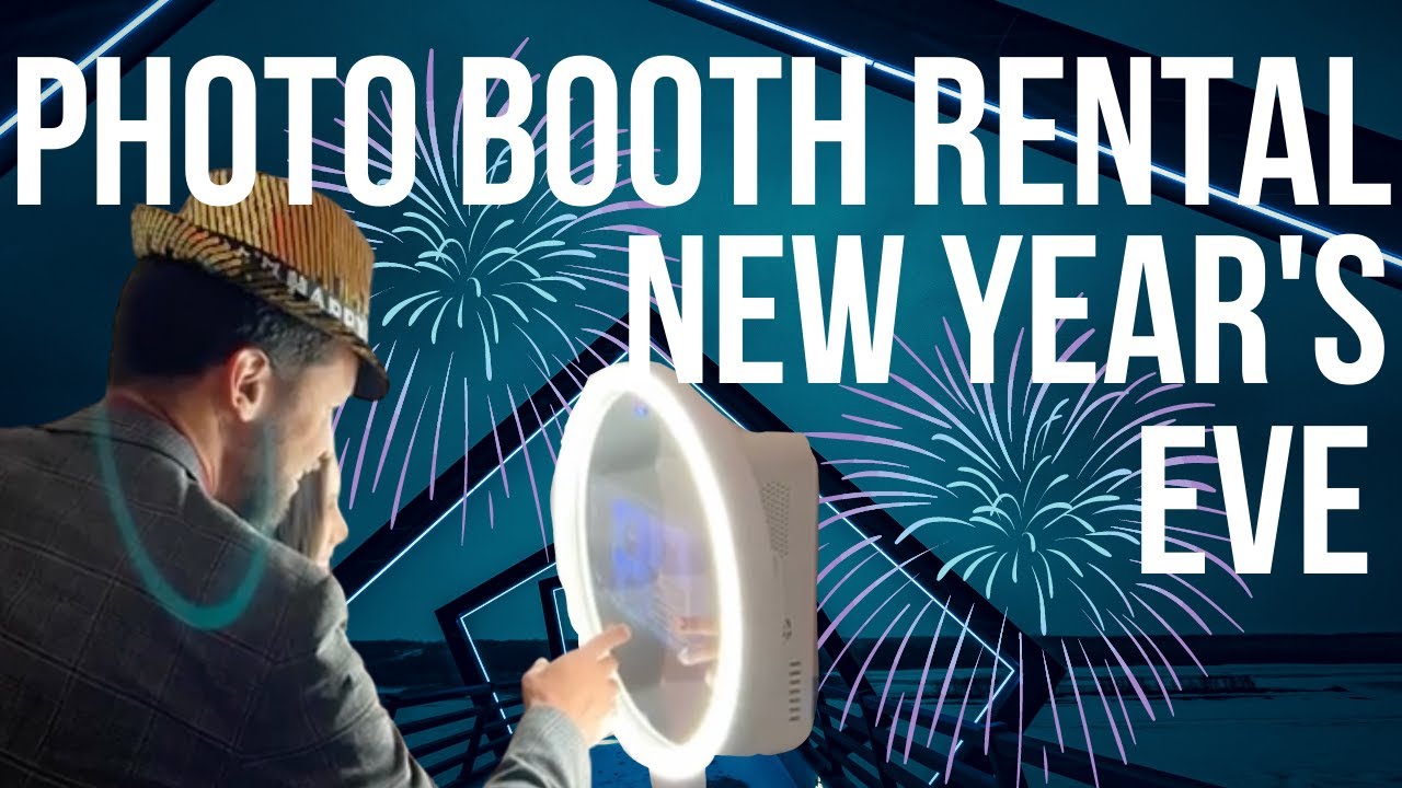 Photo booth rental on New Years Eve at the Hilton Austin Downtown. 