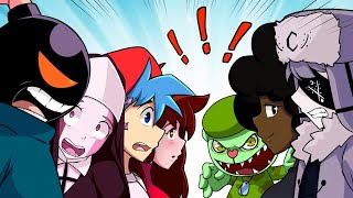 Zavodila X Ballistic But Every Turn A New Character Sings It  Friday Night Funkin Animation