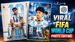 Fifa World Cup Photo Prompt | How To Make Fifa World Cup Poster | Fifa World Cup Ai Photo Editing screenshot 2