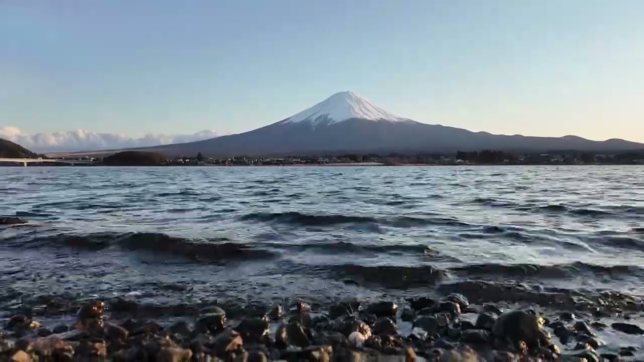 2026年2月 富士山208（河口湖から/夕方）