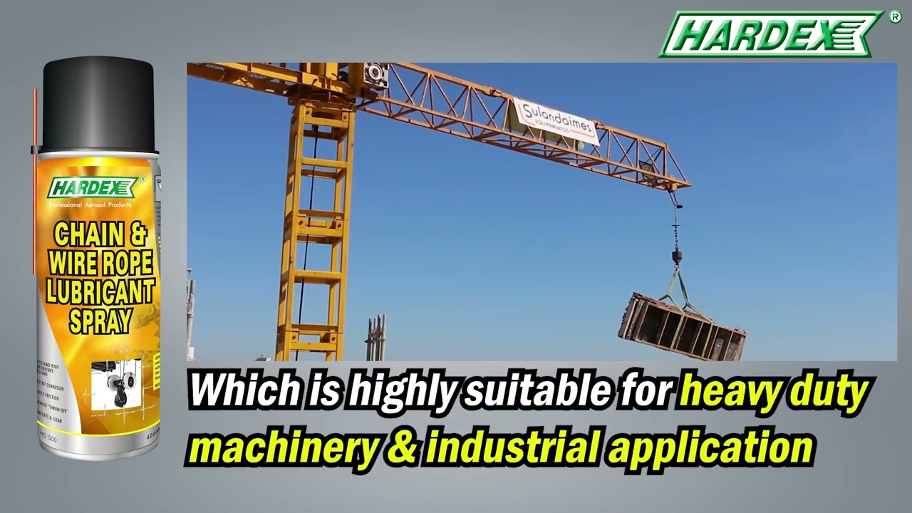 Chain & Wire Rope Lubricant Spray