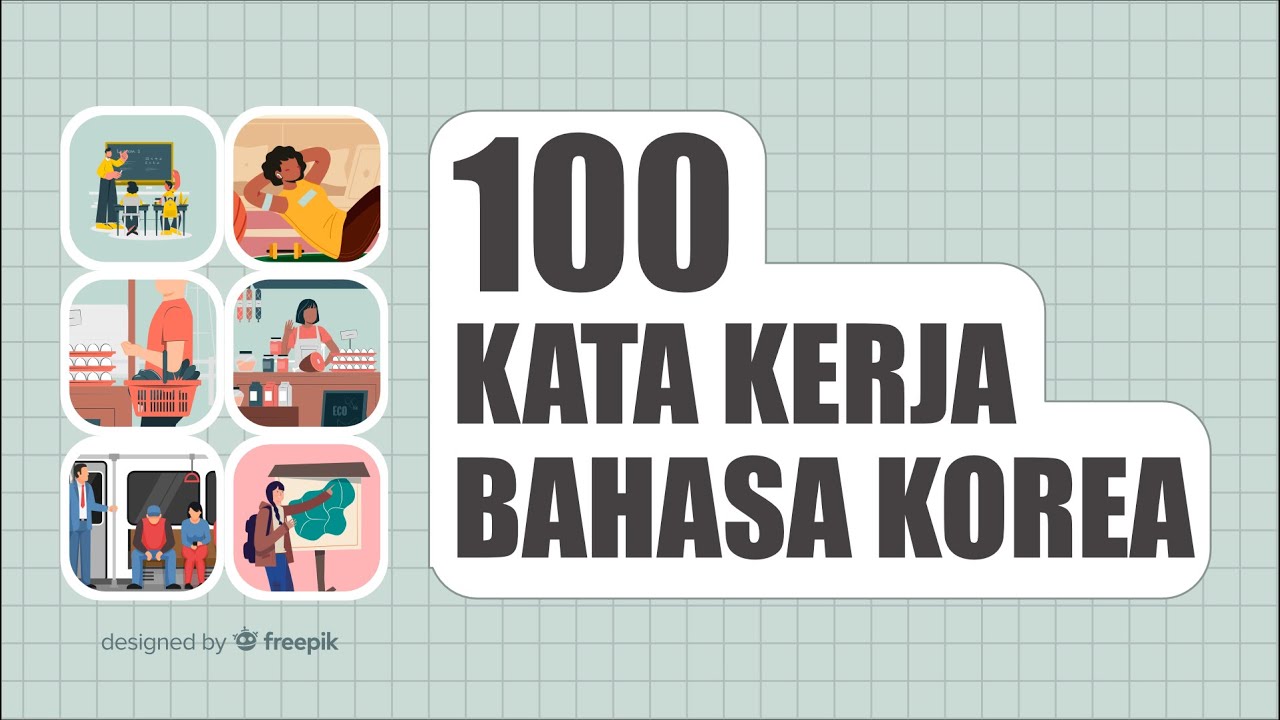 Daftar Kata Kerja Bahasa Korea untuk Pemula