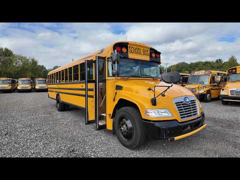 2017 Blue Bird Vision 72P walkaround video