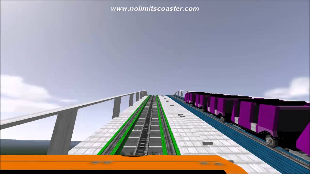 Twisted Colossus Recreation (No Limits 1.8) - YouTube
