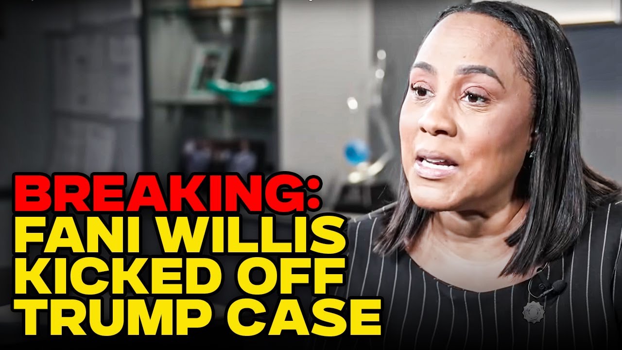 BREAKING: Fani Willis KICKED OFF Trump Case In Georgia
