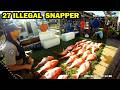 15 Adults Caught With 27 Illegal Red Snapper in Texas